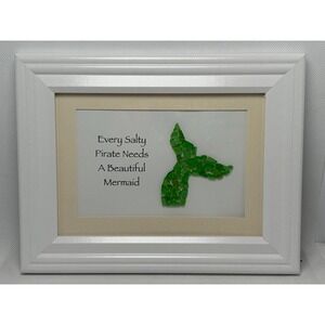 Every Salty PIRATE Needs A Beautiful MERMAID Beach Glass Art Lake Erie Sea glass
